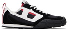Diesel Black & White S-Pagodha Low Sneakers