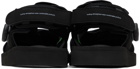 Suicoke Black HAKU-ab Sandals