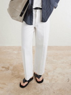 Mr P. - Leather Sandals - Black