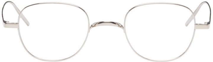 Photo: Givenchy Silver Oval Glasses