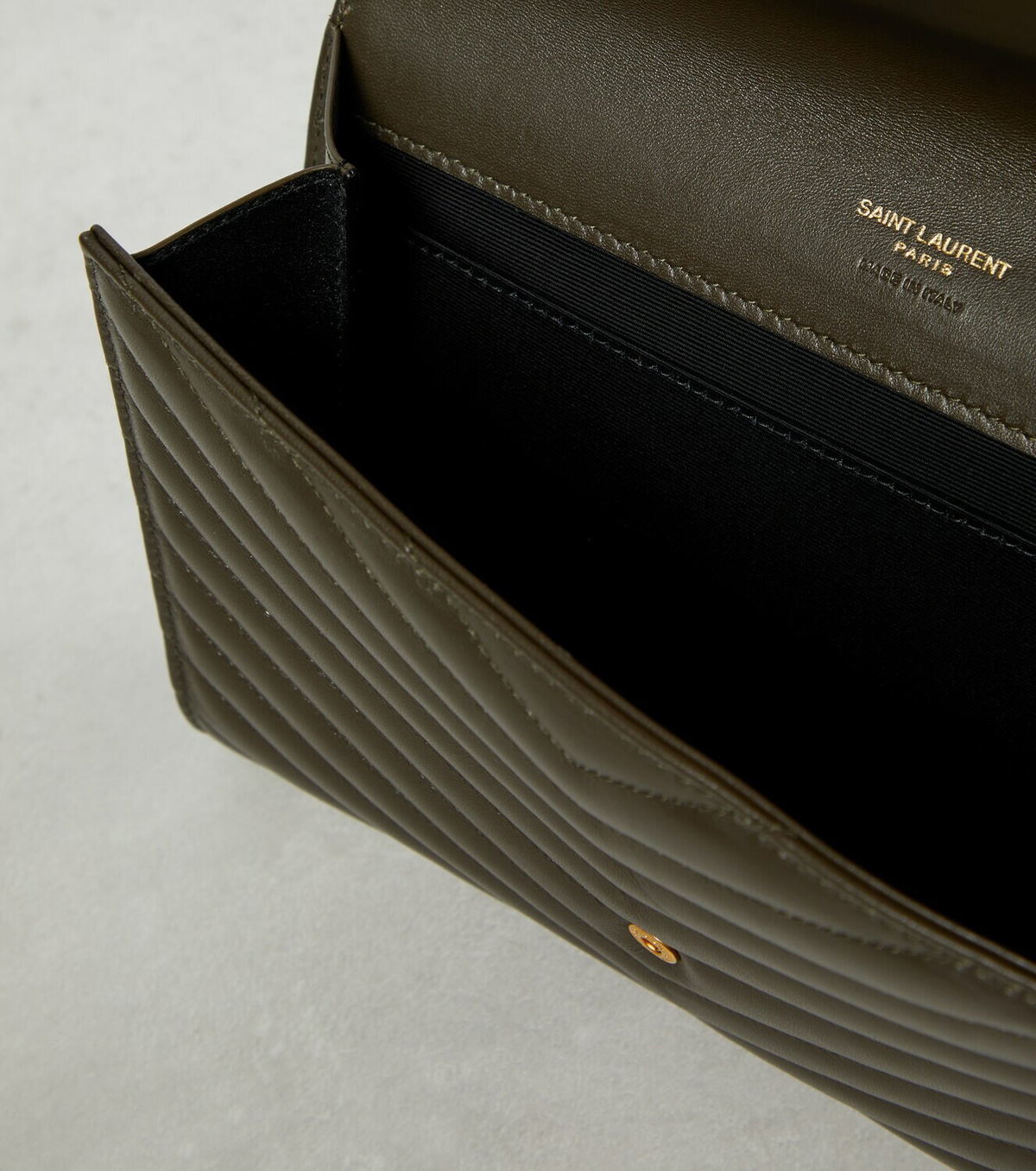 Saint Laurent Women Cassandre Matelassé Leather Tablet Pouch