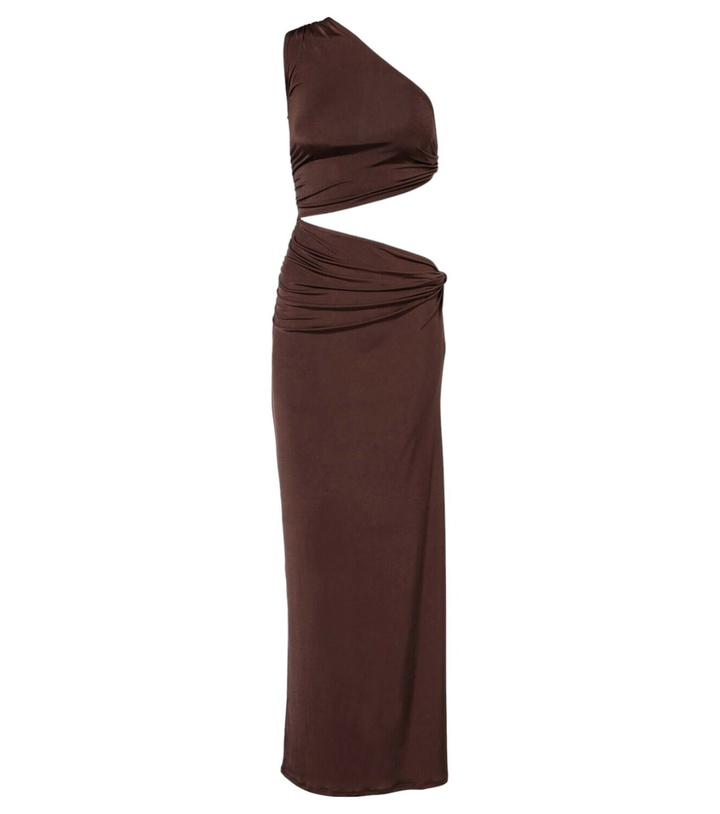 Photo: Jade Swim Yana cutout one-shoulder maxi dress