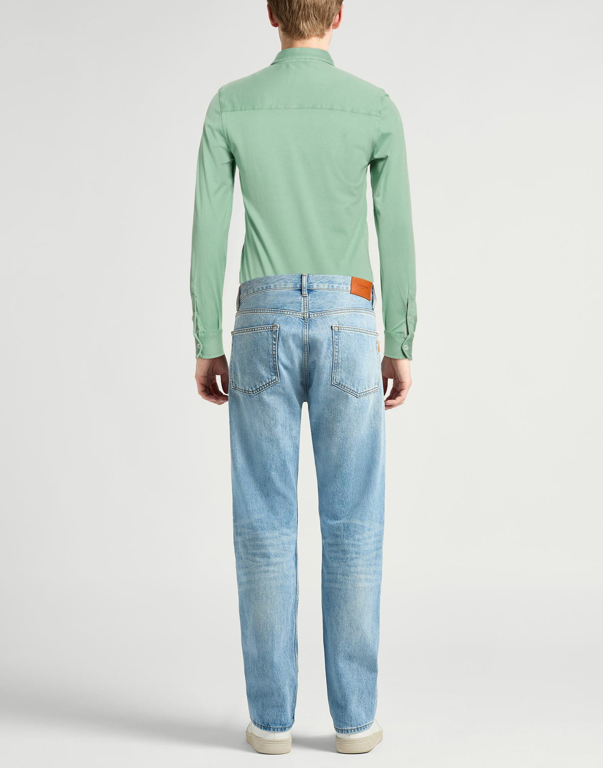 Fedeli Mens Shirt Light in Green