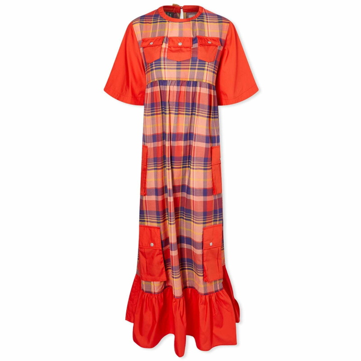 Photo: W'menswear Women's Summer Fortune Pocket Dress in Red Check