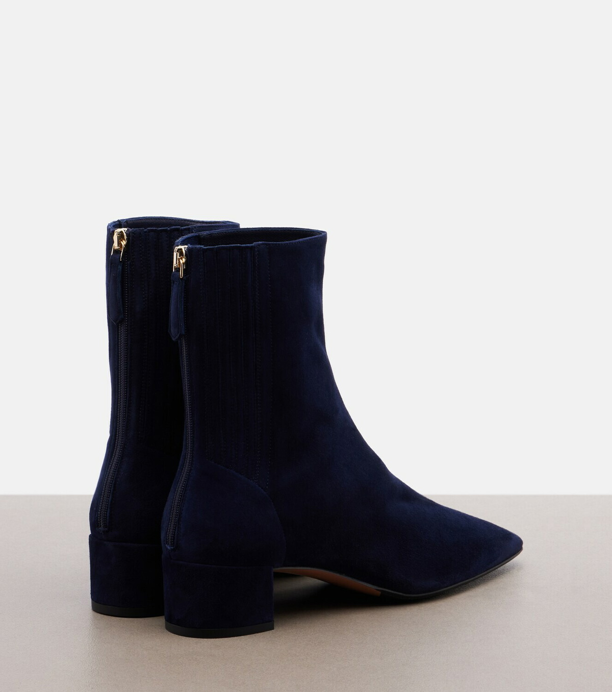 Aquazzura Saint Honoré suede ankle boots