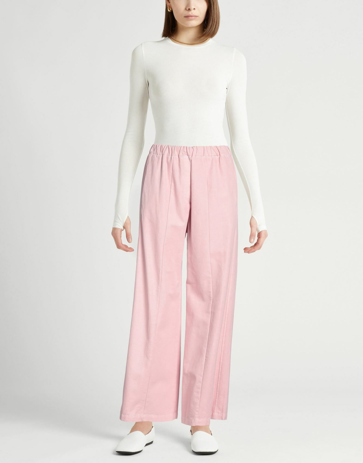 Jucca Womens Pants Light in Pink