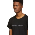 Nasaseasons Black Expensive and Difficult T-Shirt