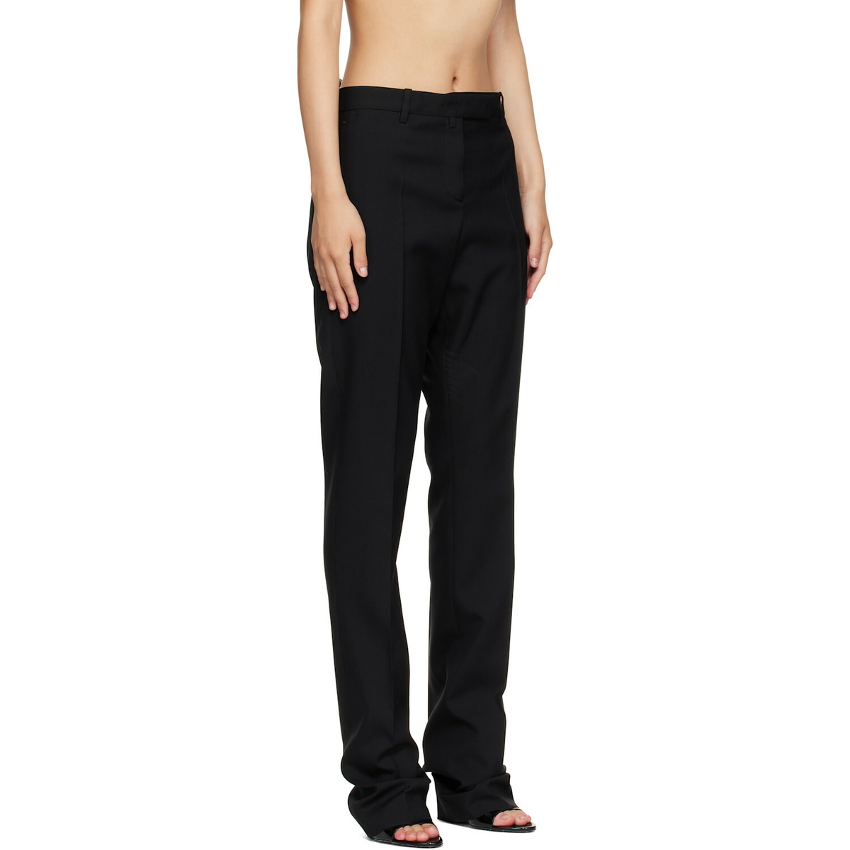 Calvin Klein Collection Black Erin Trousers