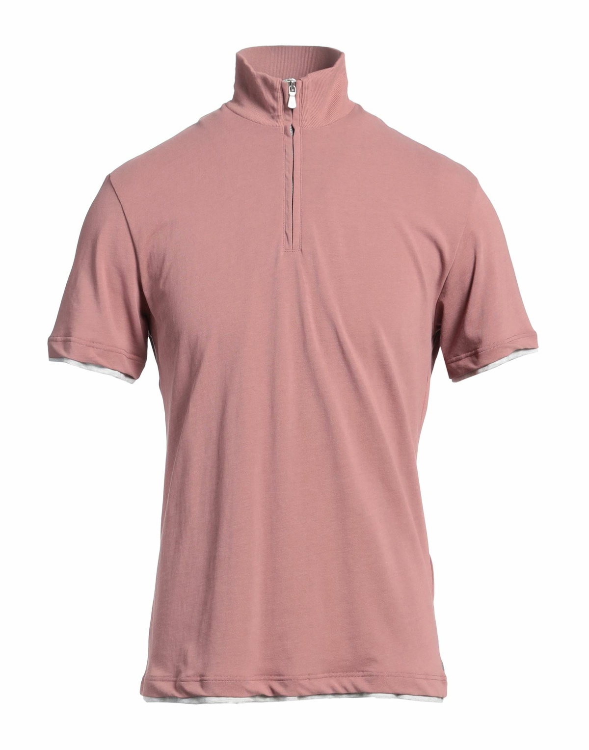 Eleventy Mens Polo shirt Antique rose