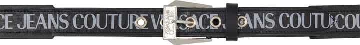 Photo: Versace Jeans Couture Black Logo Belt