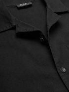 A.P.C. - Camp-Collar Cotton Shirt - Black