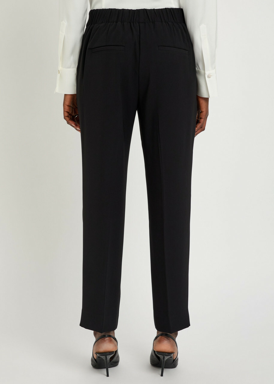 Vince Woven Trousers Black