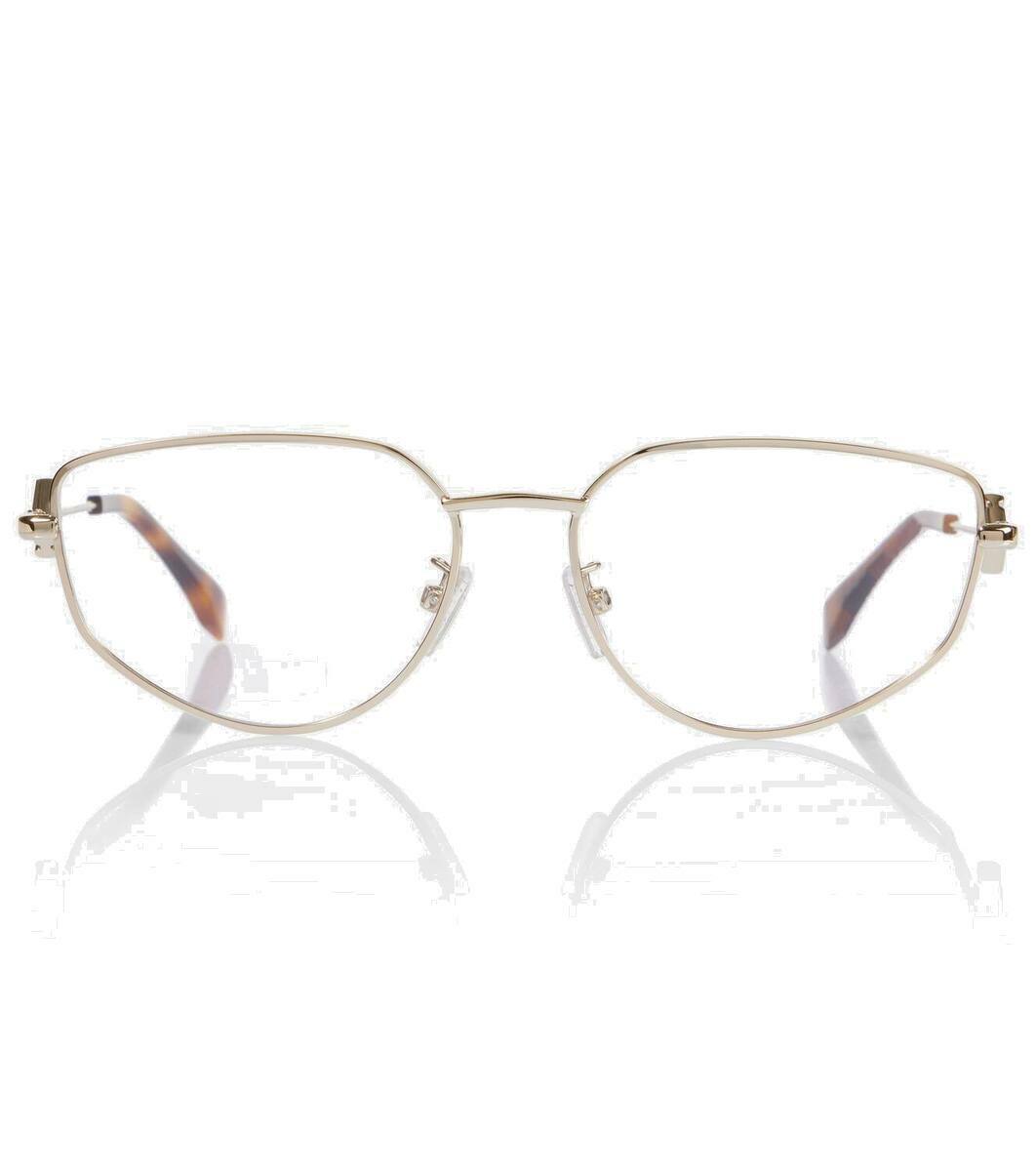Fendi FF Diamonds cat-eye glasses Fendi