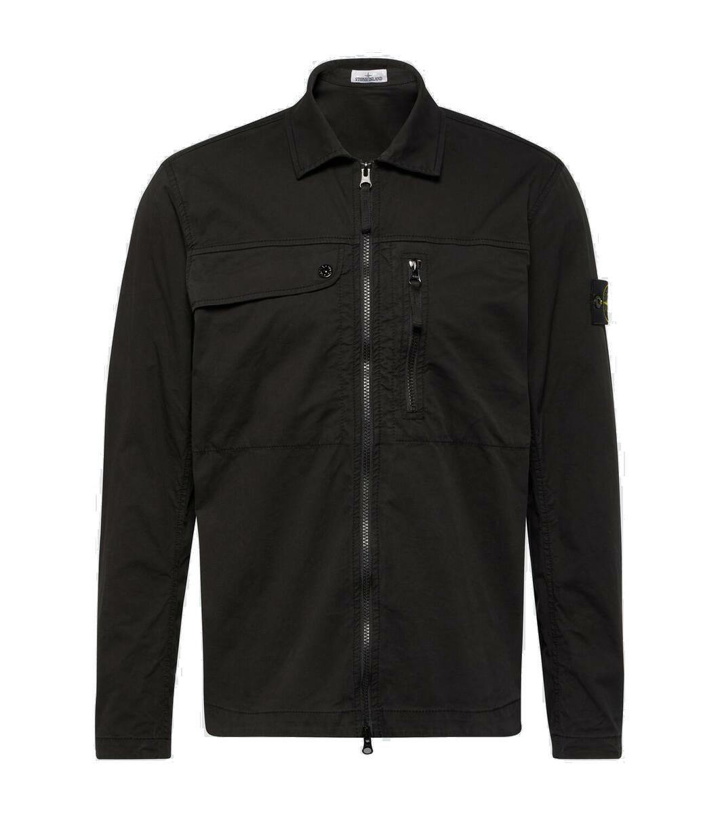 Photo: Stone Island Cotton-blend overshirt