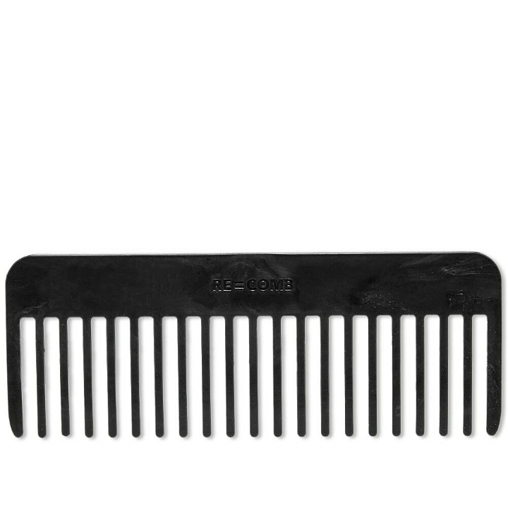 Photo: Re=Comb Recycled Plastic Hair Comb in Matte Black