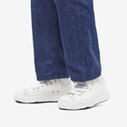 Maison MIHARA YASUHIRO Men's Original Sole Toe Cap Lowcut Canvas S Sneakers in White