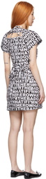 Rose Murdoch Black & White Sasha Mini Dress