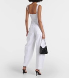 Stella McCartney Linen and cotton jumpsuit