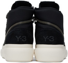 Y-3 Black Ajatu Court Sneakers