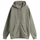 Stan Ray Men's Patch Zip Hoodie in Washed Black