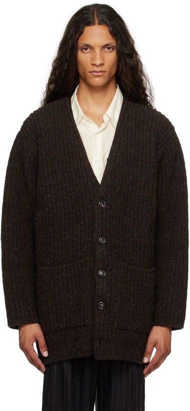 Photo: Our Legacy Brown Colossal Cardigan