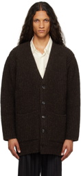Our Legacy Brown Colossal Cardigan