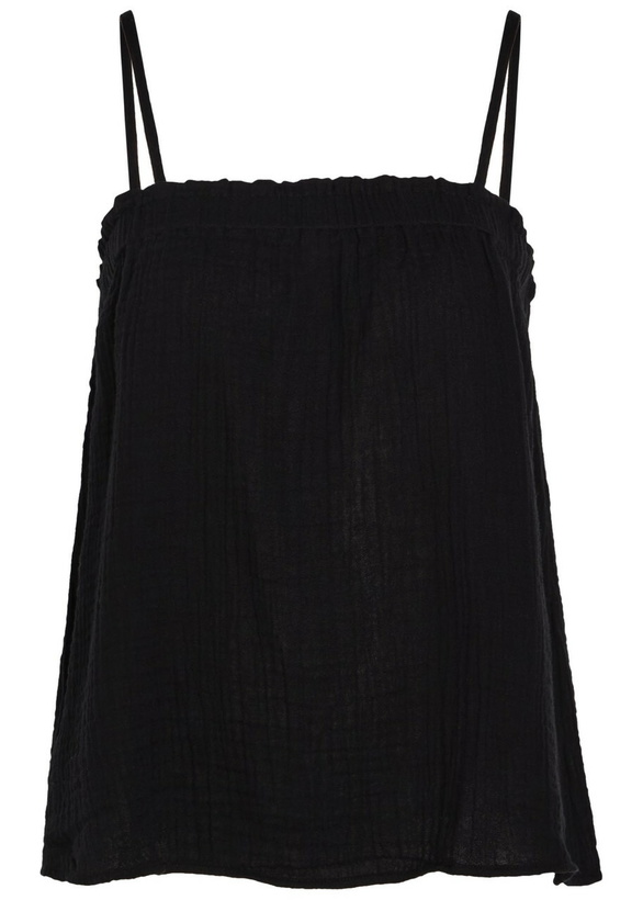 Photo: Eileen Fisher Cotton Cami top Black