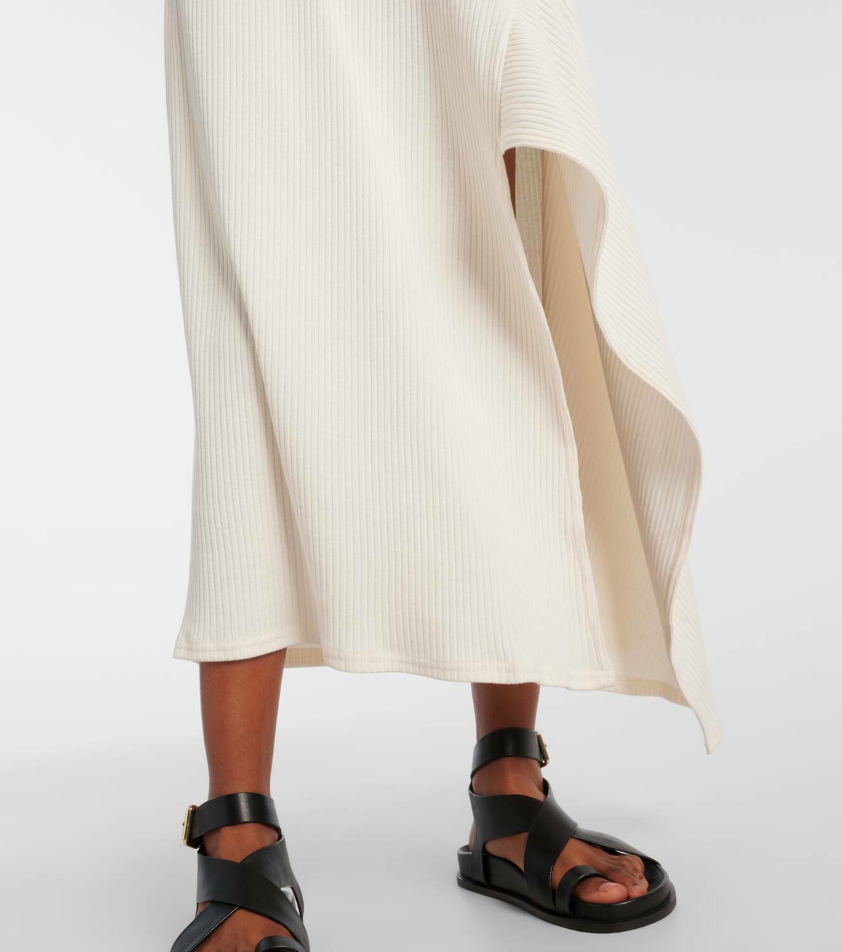 Plan C Cotton midi dress
