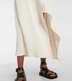 Plan C Cotton midi dress