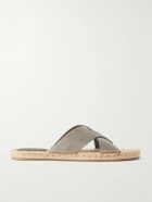 Zegna - Panarea Suede Sandals - Brown