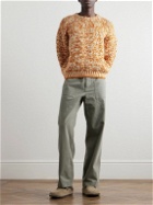 Federico Curradi - Two-Tone Wool Sweater - Orange