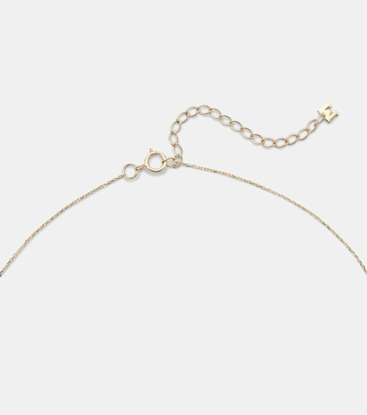 Mateo 14kt gold pendant necklace with turquoise