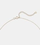 Mateo 14kt gold pendant necklace with turquoise