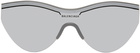 Balenciaga Gray Bat Sunglasses