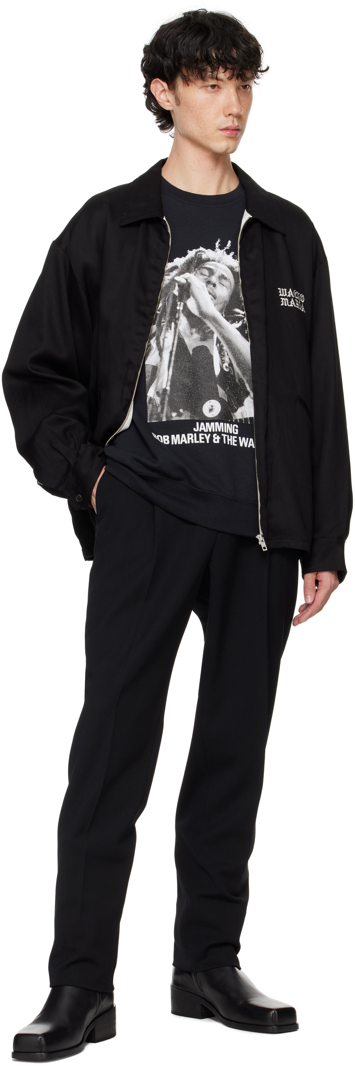 トップス WACKOMARIA BOB MARLEY CREW NECK SWEAT WACKO MARIA × BOB MARLEY / CREW NECK SWEAT SHIRT ( TYPE-2