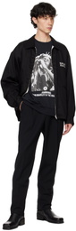WACKO MARIA Black Bob Marley Crewneck Sweatshirt