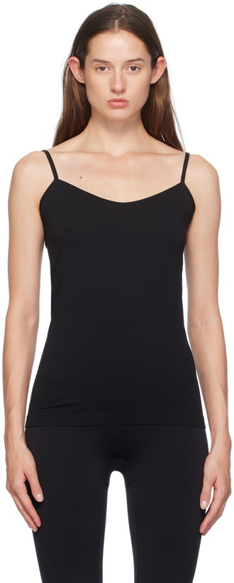Photo: Wolford Black Aurora Tank Top