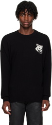 Maison Kitsuné Black Fox Head Sweater
