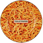 Seletti White Toiletpaper Edition Spaghetti Plate
