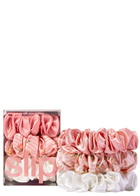 Slip Pure Silk Large Scrunchies - Petal