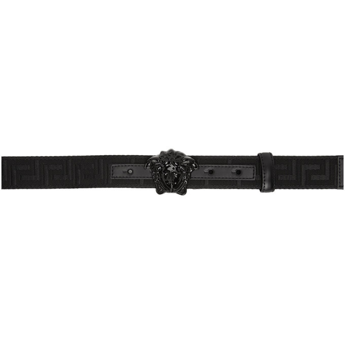 Photo: Versace Black Greek Key Belt