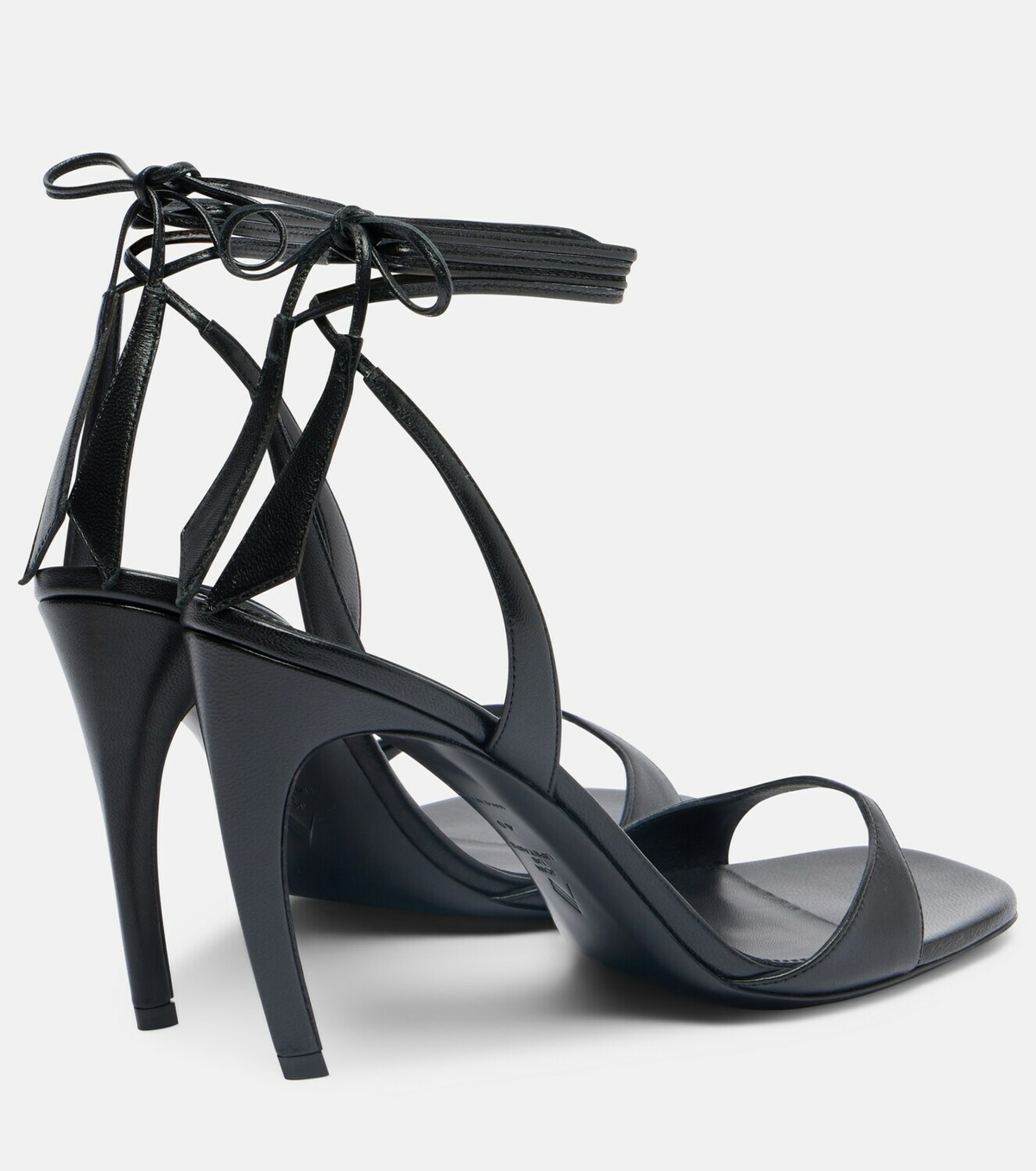 The Attico Ora 95 leather sandals