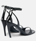 The Attico Ora 95 leather sandals