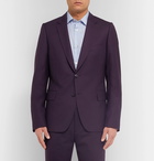 Paul Smith - Aubergine Soho Slim-Fit Wool Suit Jacket - Purple