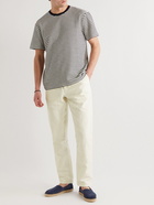 Orlebar Brown - Griffon Straight-Leg Cotton and Linen-Blend Trousers - Neutrals