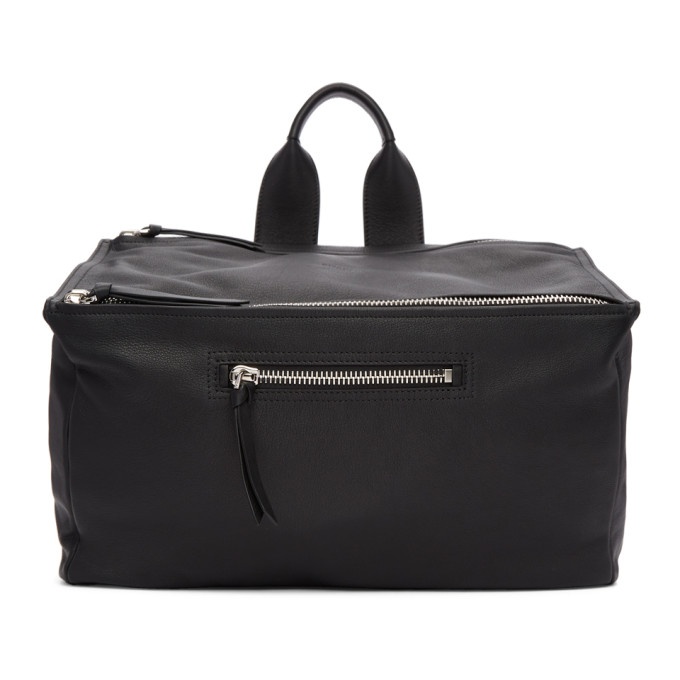Photo: Givenchy Black Leather Pandora Messenger Bag