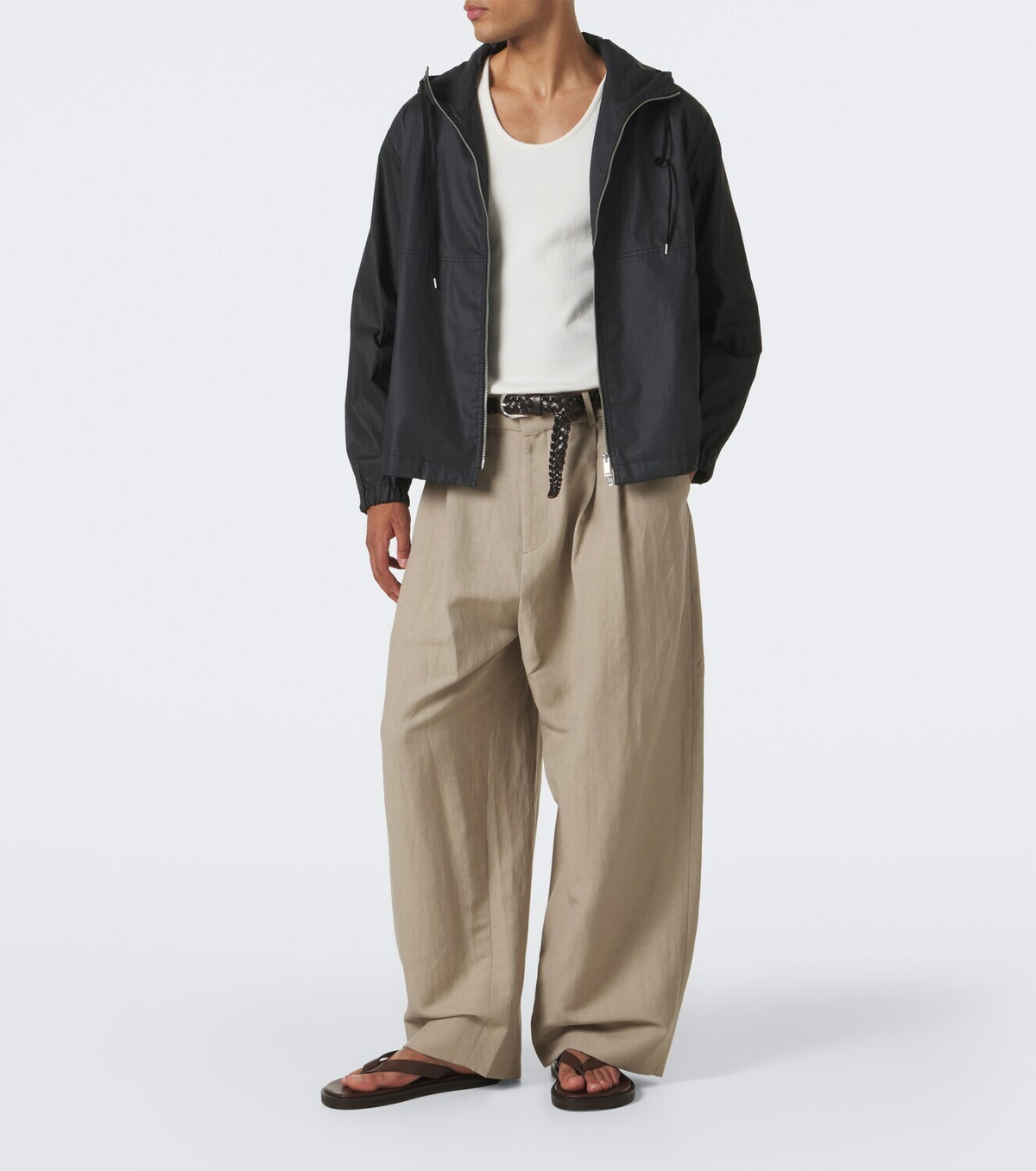 Studio Nicholson Leather thong sandals