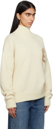 Études Off-White Recycled Wool Turtleneck