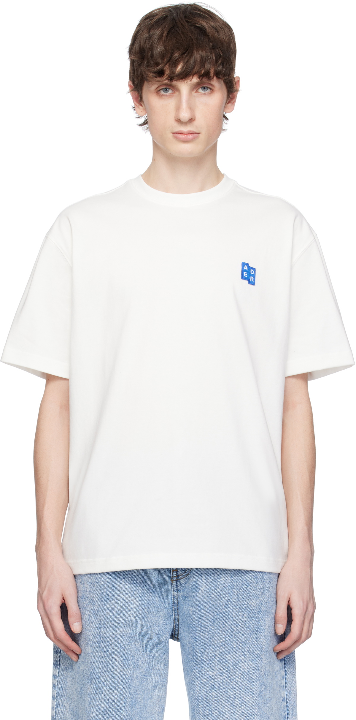 ★【Ader Error】★Sig; TRS Tag t-shir.t 01★OFF WHITE★ Ader Error Sig; TRS Tag LS T-Shirt 01 Off White | eBay