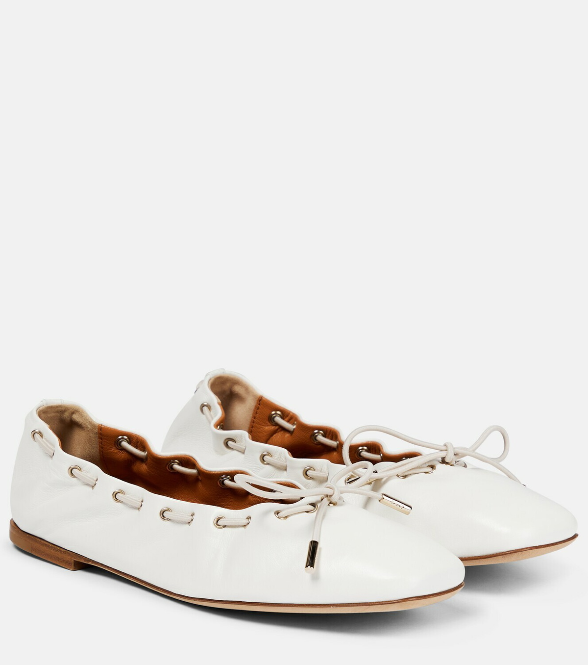 Chloe - Oracia leather ballet flats